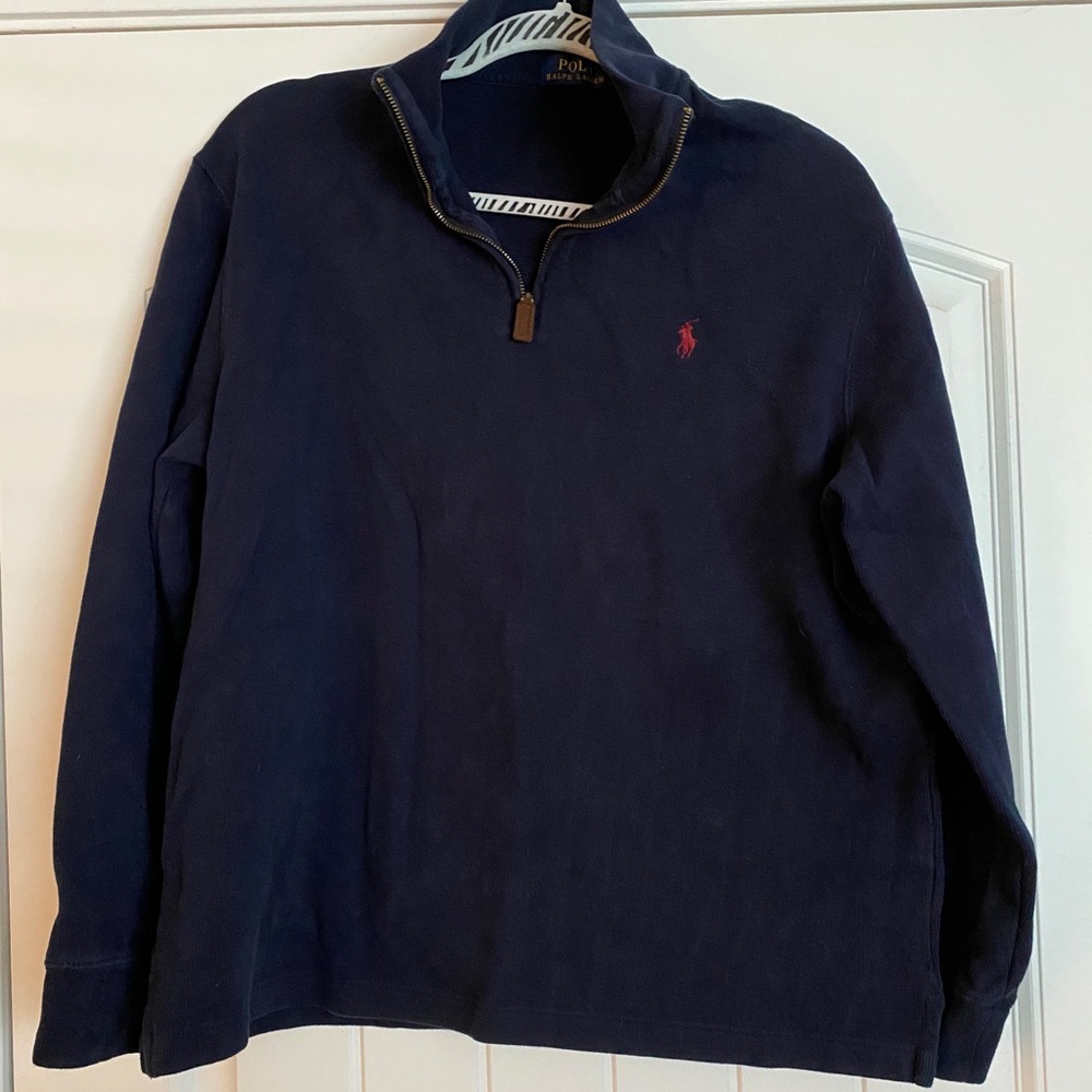 Men’s Polo Sweater Pullover